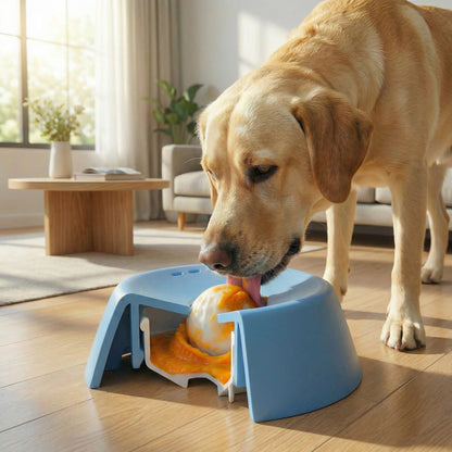 No-Spill Dog Bowl