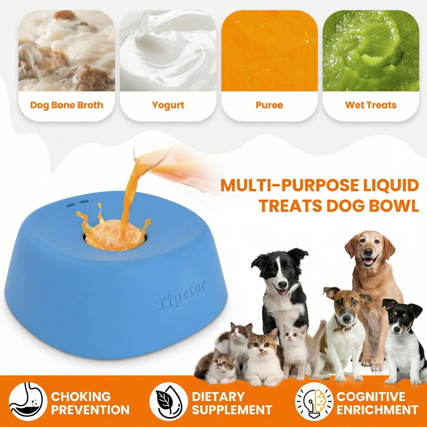 No-Spill Dog Bowl
