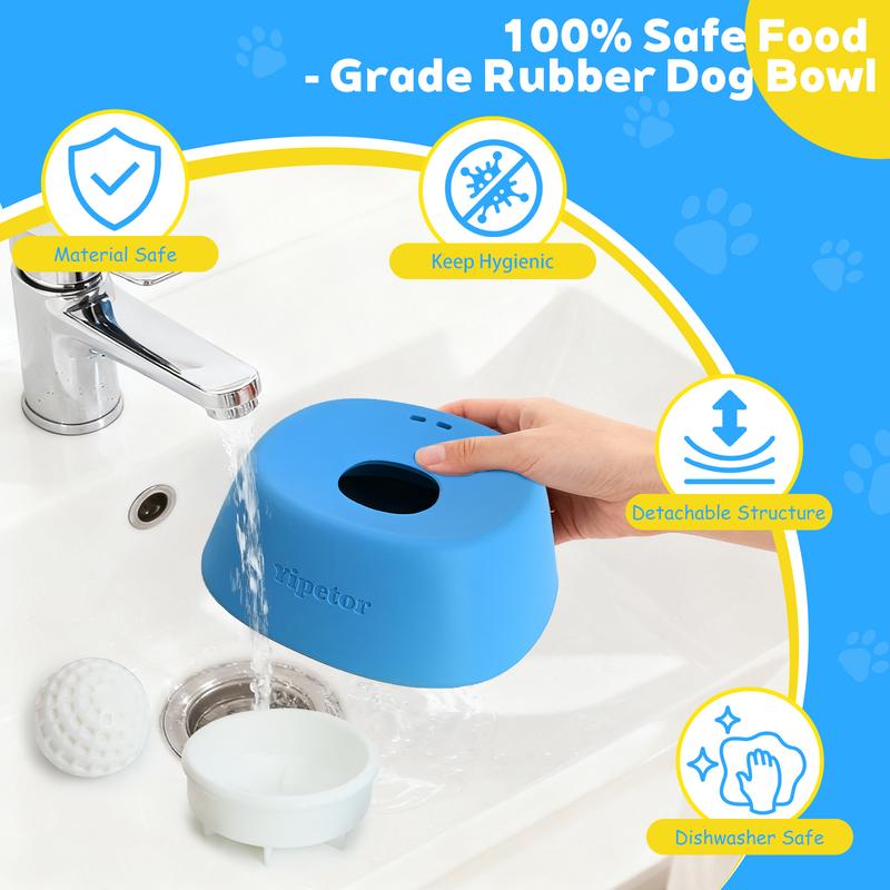 No-Spill Dog Bowl